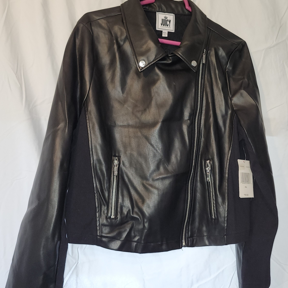Juicy Couture Black Leather Jacket
